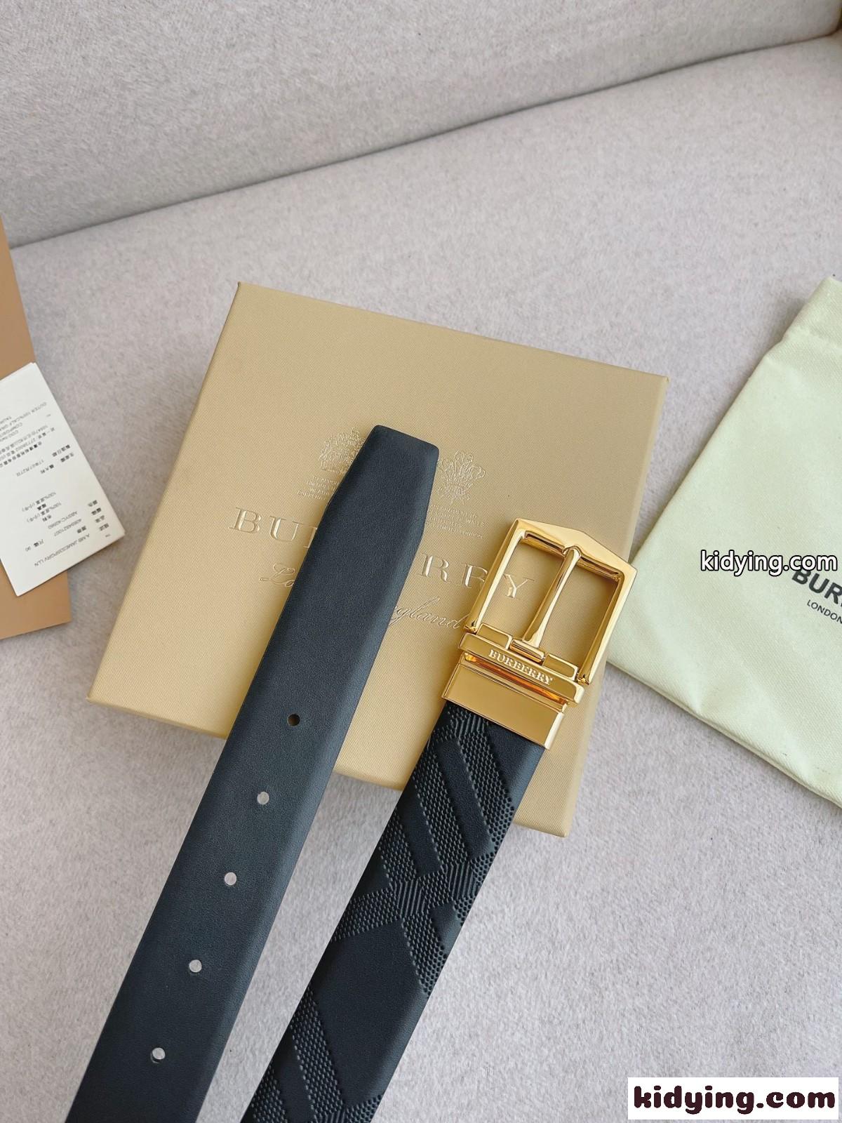 バーバリー ベルト コピー 上品 合わせやすい レザーベルト-3