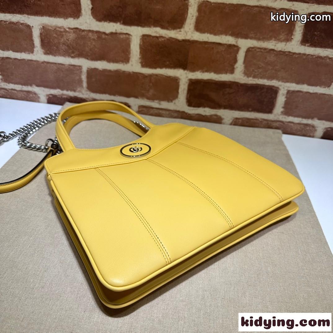 エレガント PETITE GG スモール トートバッグ グッチ バッグ コピー イエロー-1
