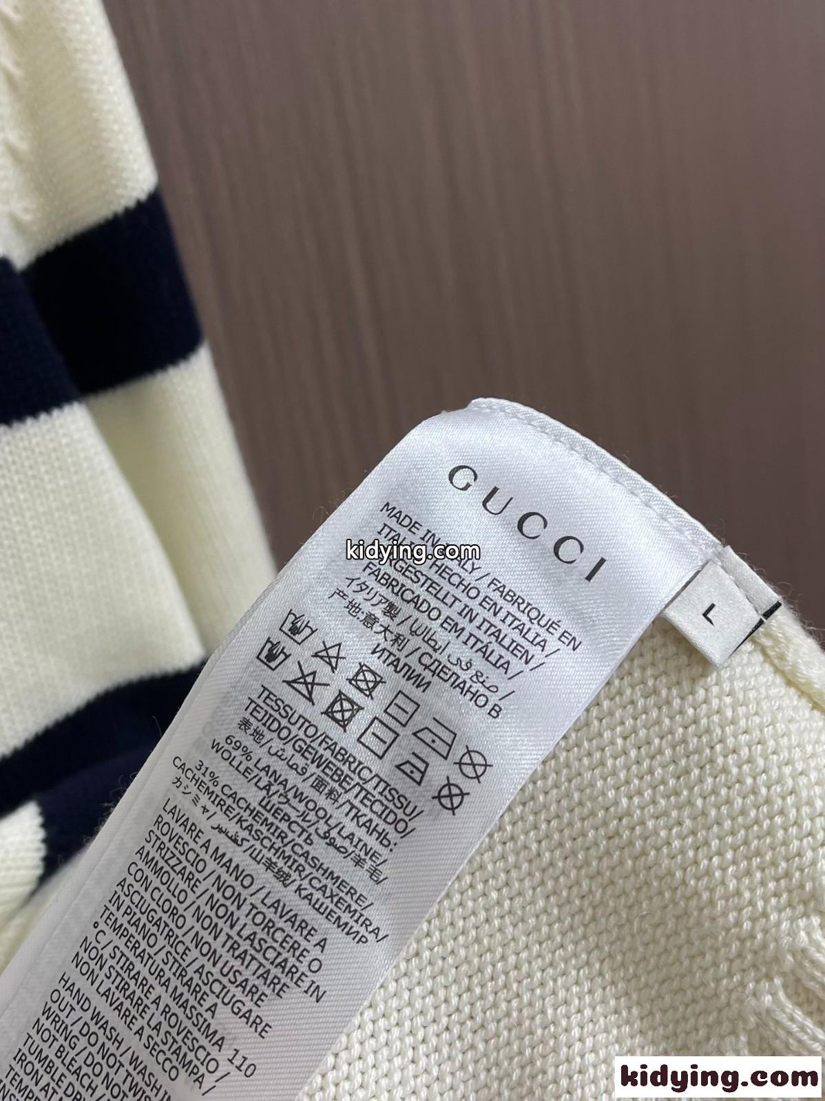 おしゃれ ウール&カシミヤ ゆったり グッチ セーター コピー ホワイト-3