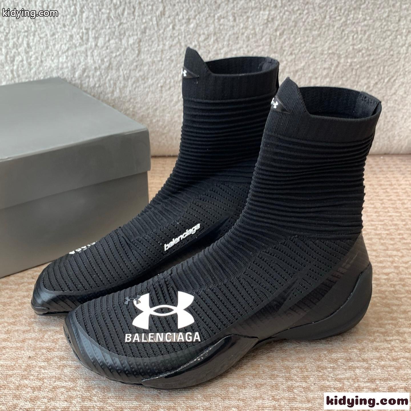 Balenciaga X Under Armour Hyper スニーカー スーパーコピー ブラック-0