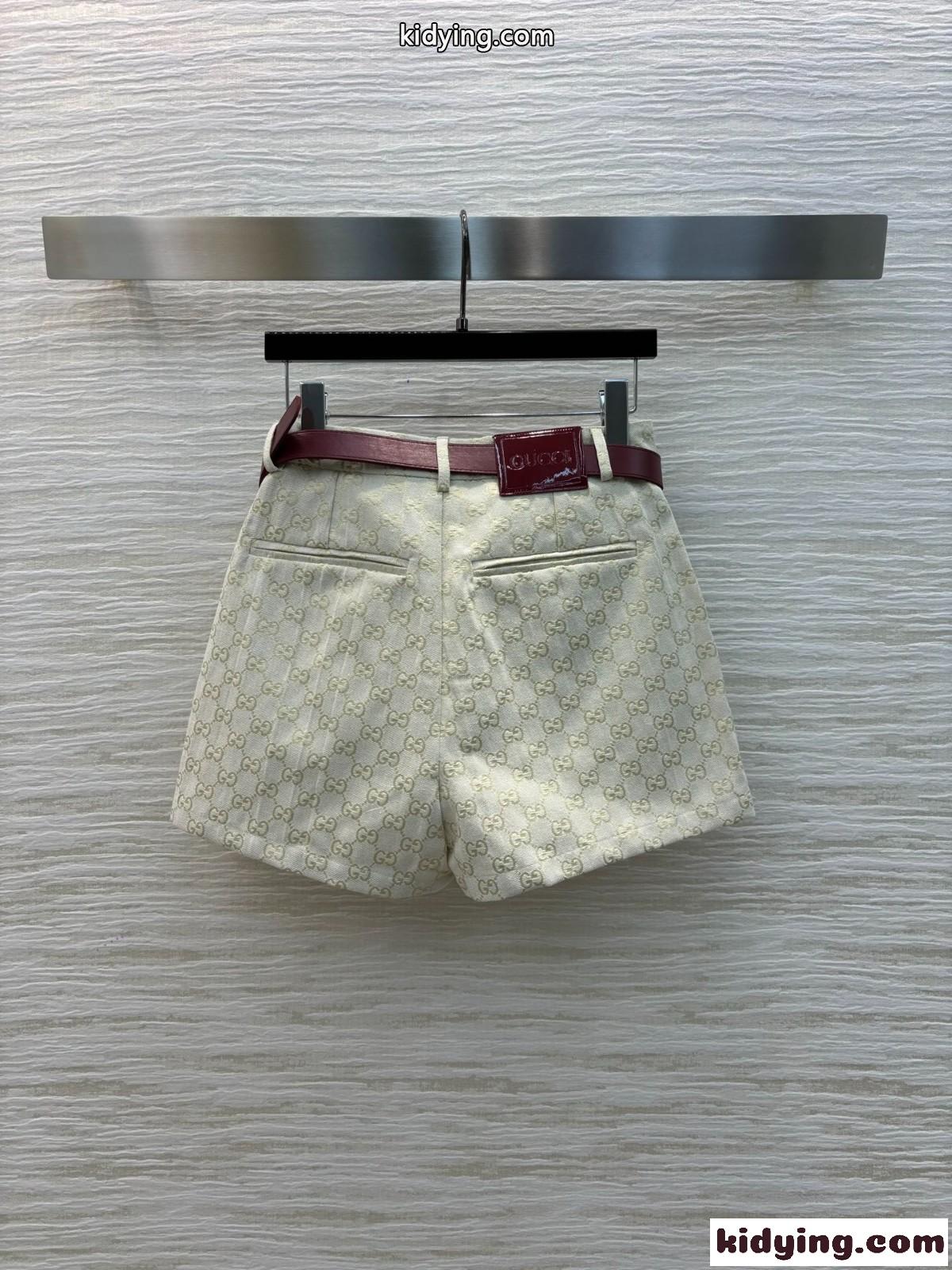 GGジャガード ショートパンツ グッチ パンツ コピー レディース-3