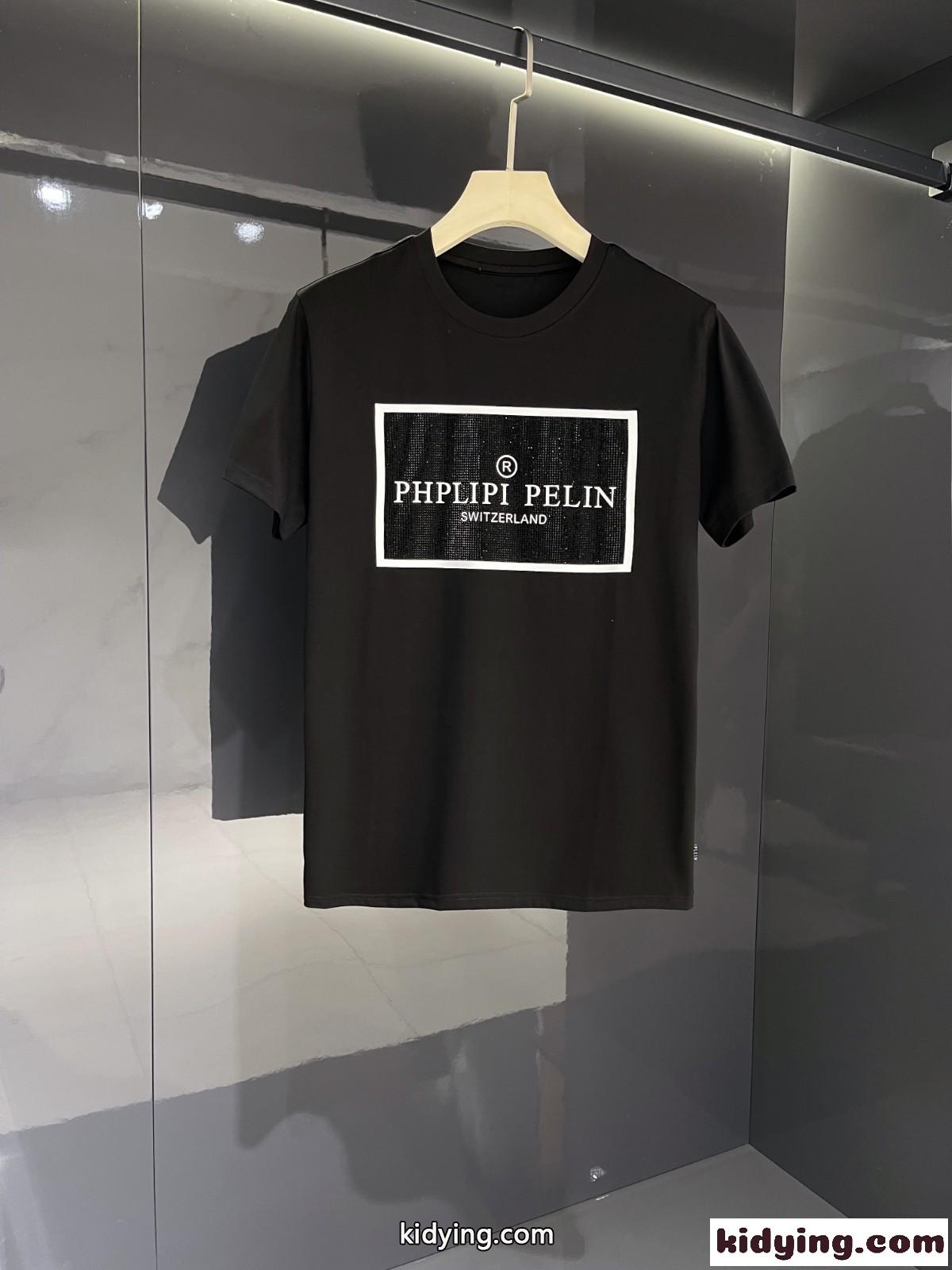 カジュアル おしゃれ 着心地いい 上品 フィリッププレイン 半袖Tシャツ コピー 春夏 定番 クルーネック-2