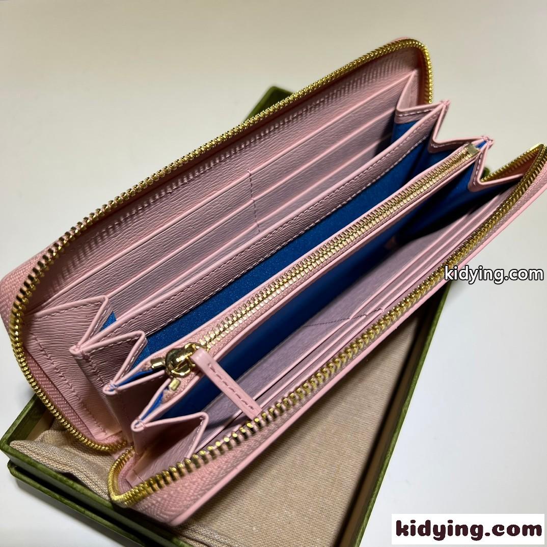 GUCCI スクリプト ジップアラウンドウォレット グッチ 財布 コピー 772642 ピンク-3