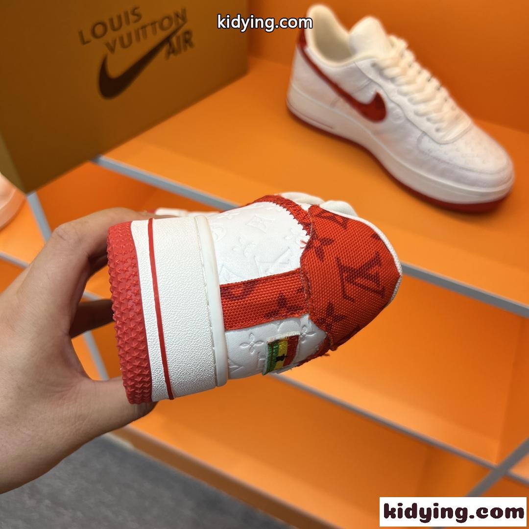 LV x OFF-WHITE x Nike オフホワイト スニーカー コピー レースアップ 人気 おしゃれ カジュアル-3