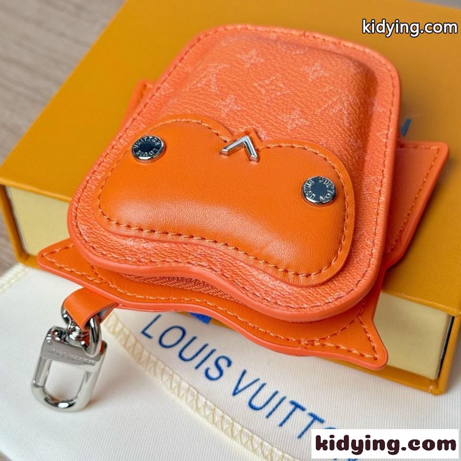 バッグチャーム･LV オウル ルイ・ヴィトン キーホルダー 偽物 オレンジ-1