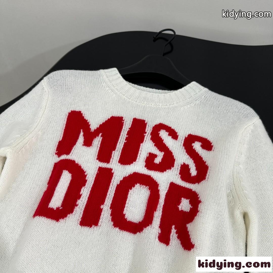 Miss Dior クルーネックニット クリスチャン・ディオール セーター コピー-3