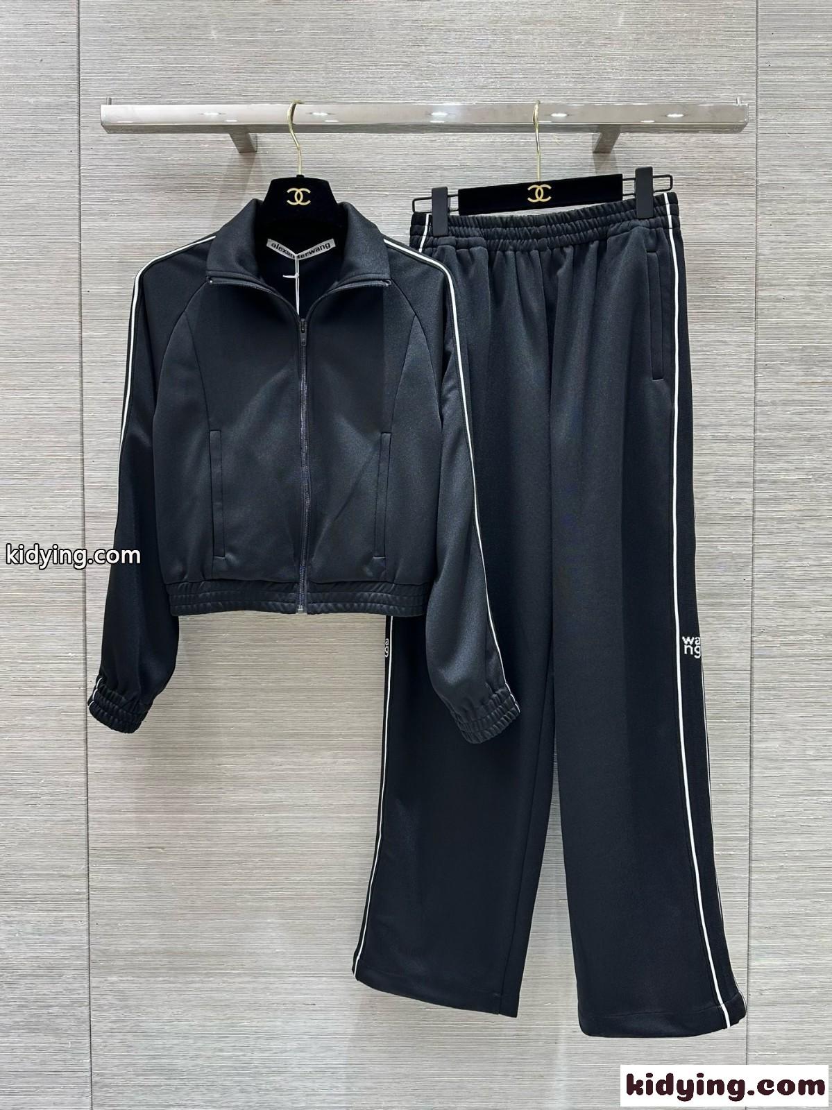 ロゴ入り トラックジャケット&パンツ 上下セット アレキサンダーワング セットアップ コピー-2