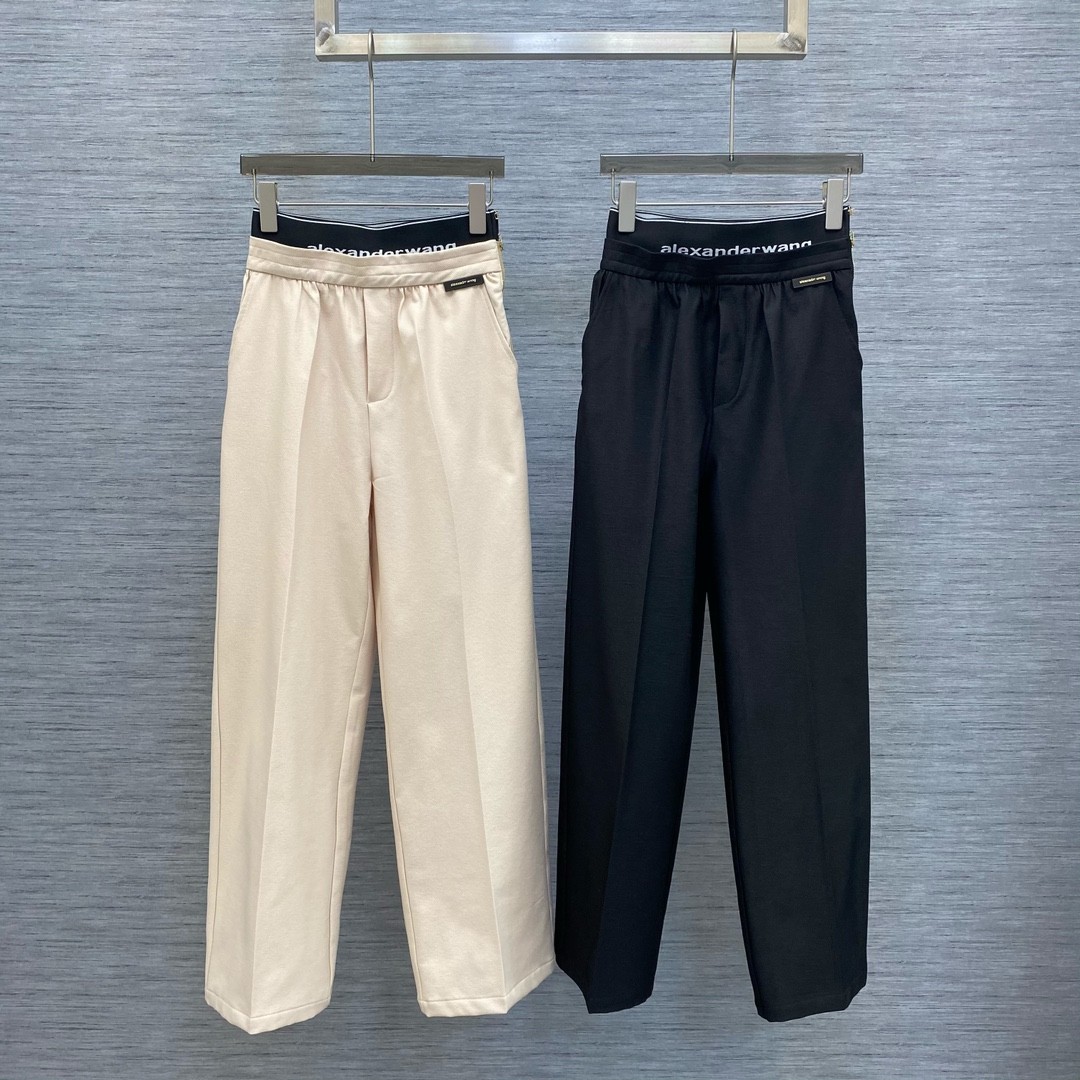 カジュアル 上品 ロゴ入り アレキサンダーワング パンツ コピー レディース スラックス-0