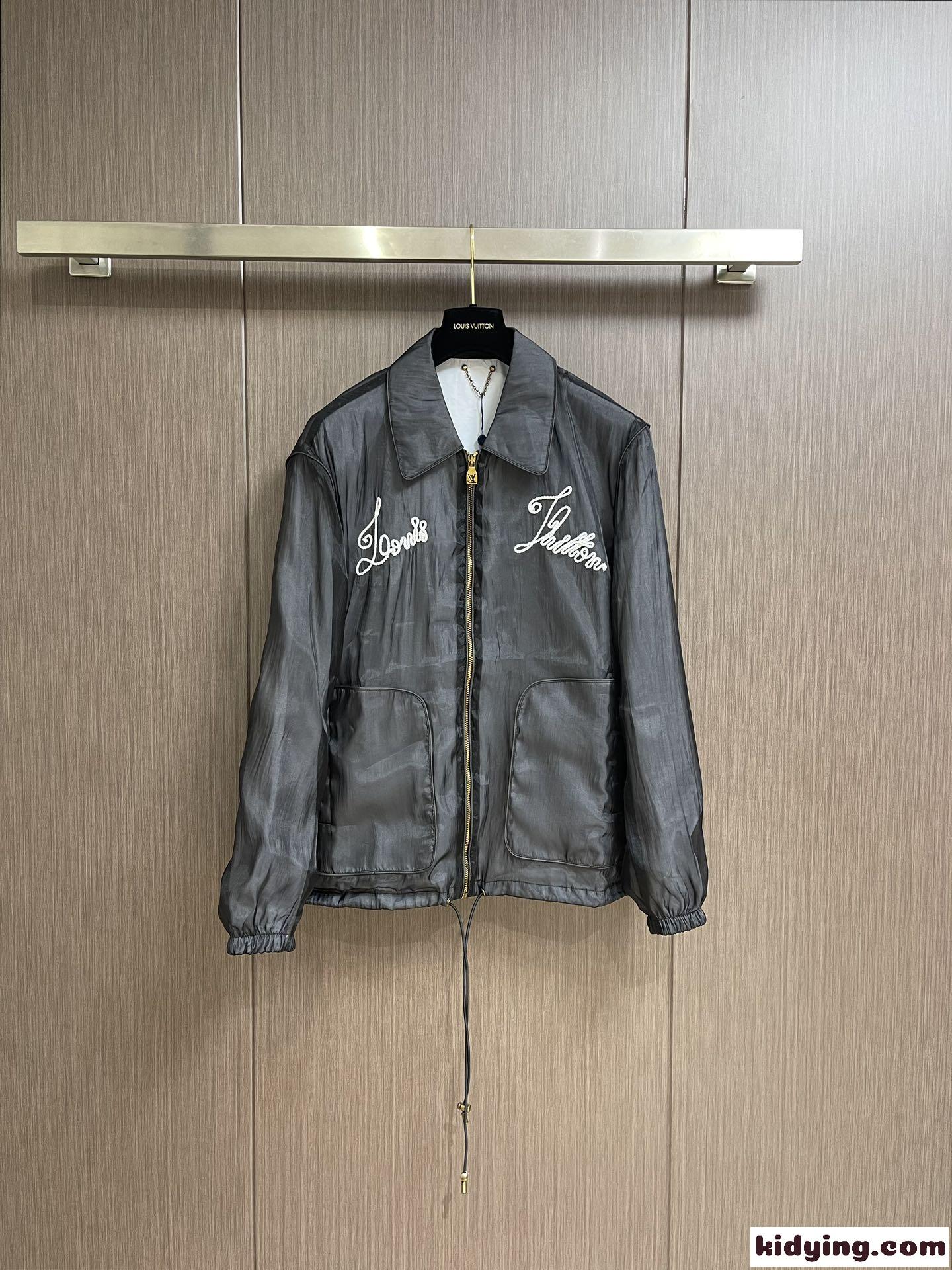 エンブロイダードブルゾン ルイヴィトン ジャケット コピー メンズ お洒落-0