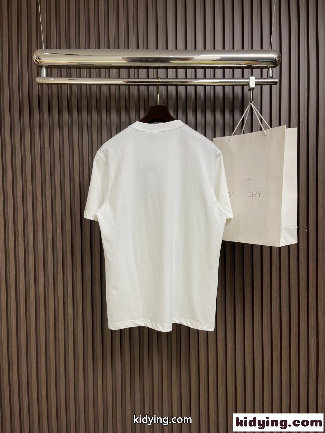 カジュアル ロゴ入り クルーネック 半袖Tシャツ ドルチェ&ガッバーナ Tシャツ 偽物-1