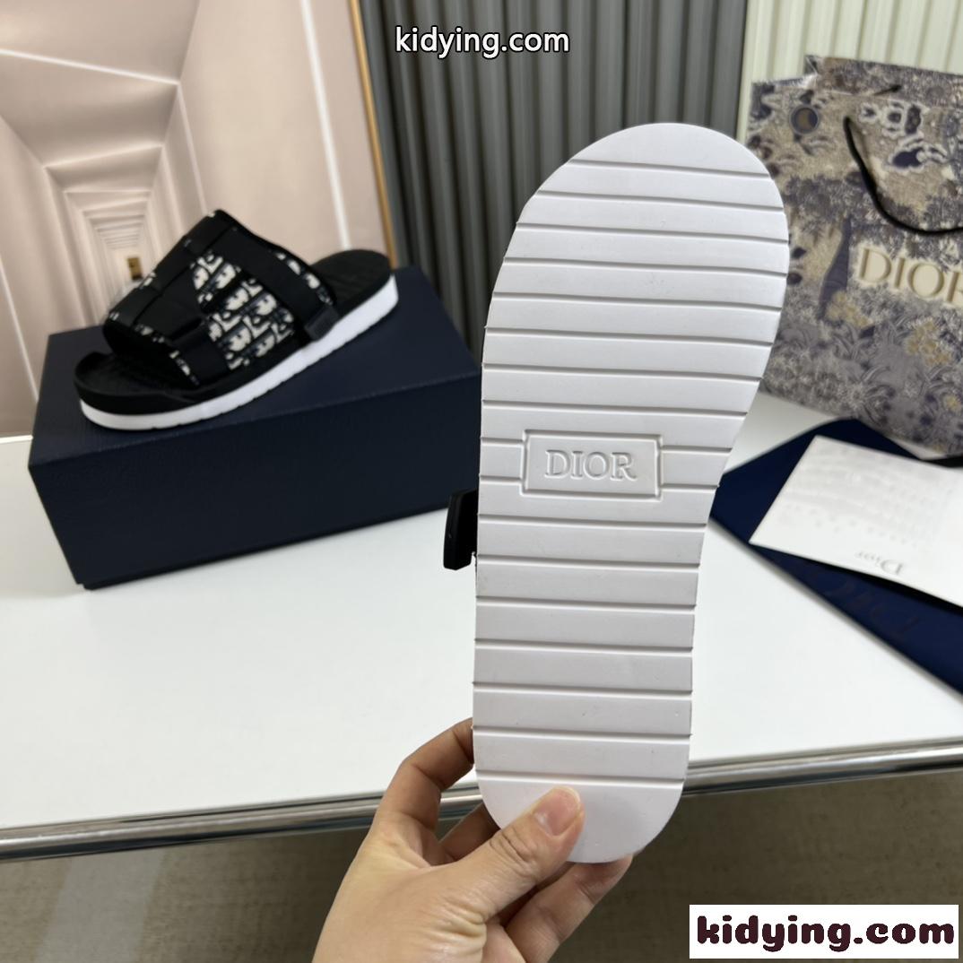 クリスチャン・ディオール サンダル 偽物 メンズ カジュアル 人気 Dior Alpha サンダル-4