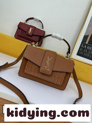 Saint Laurent Paris YSLサンローランの定番は輸入の掌紋牛皮 ワニ紋で作られており サンローラン バッグ 人気 コピー-4
