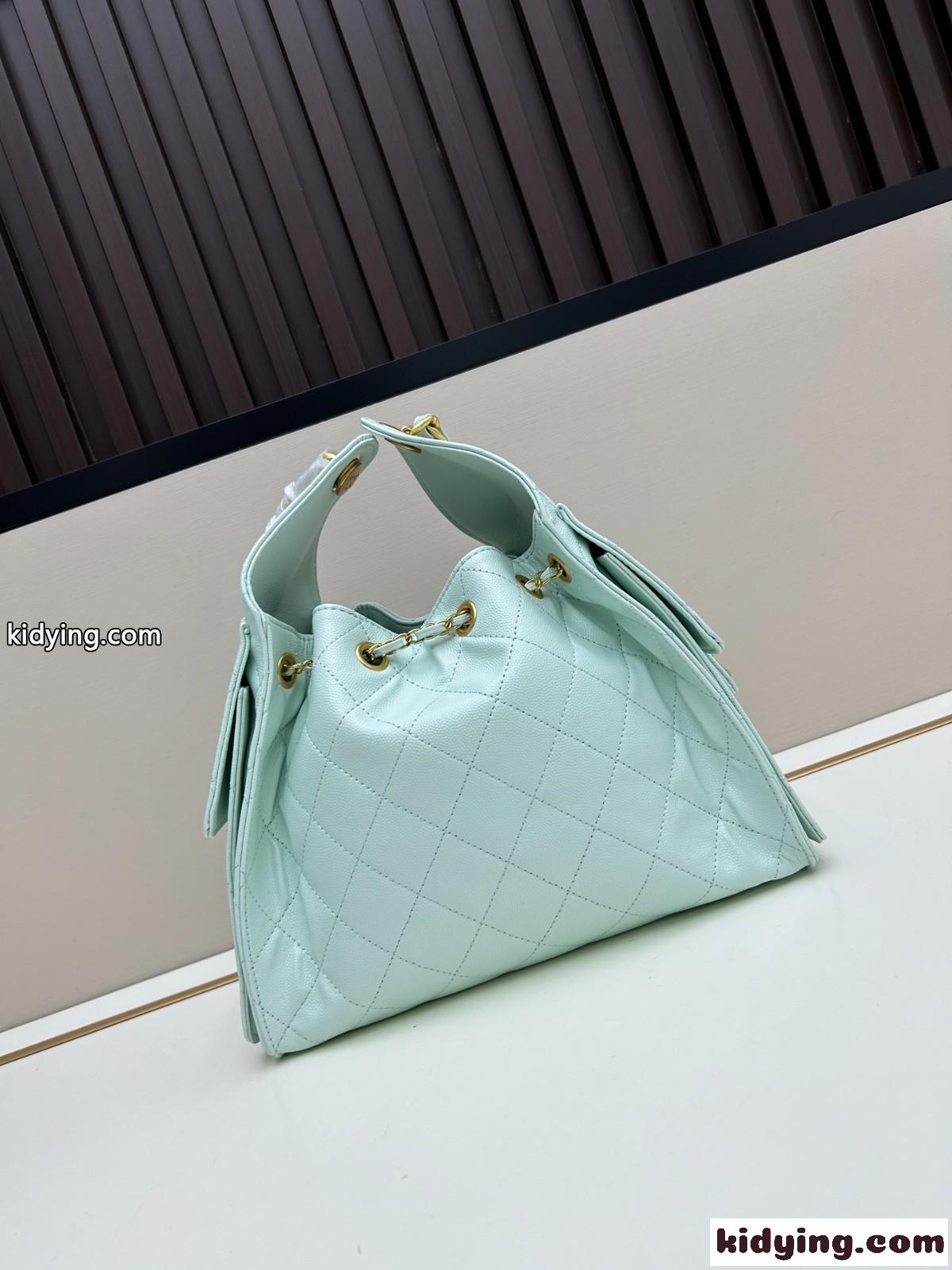 CHANEL25 ホーボーバッグ スモール シャネル バッグ コピー グリーン-0