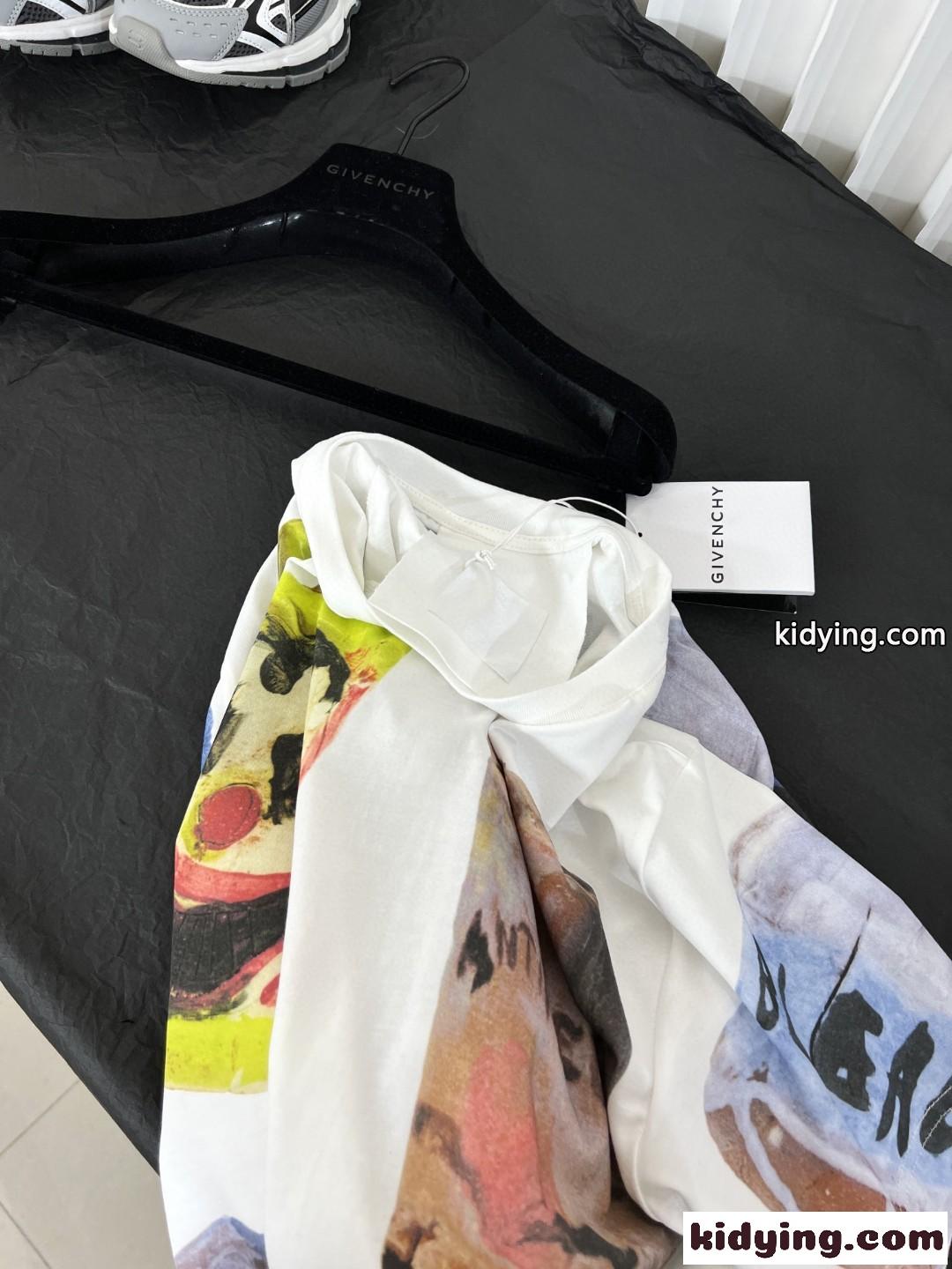 注目される 個性的 プリント ストリート ルーズ ジバンシィ Tシャツ コピー 半袖 カジュアル トップス-3