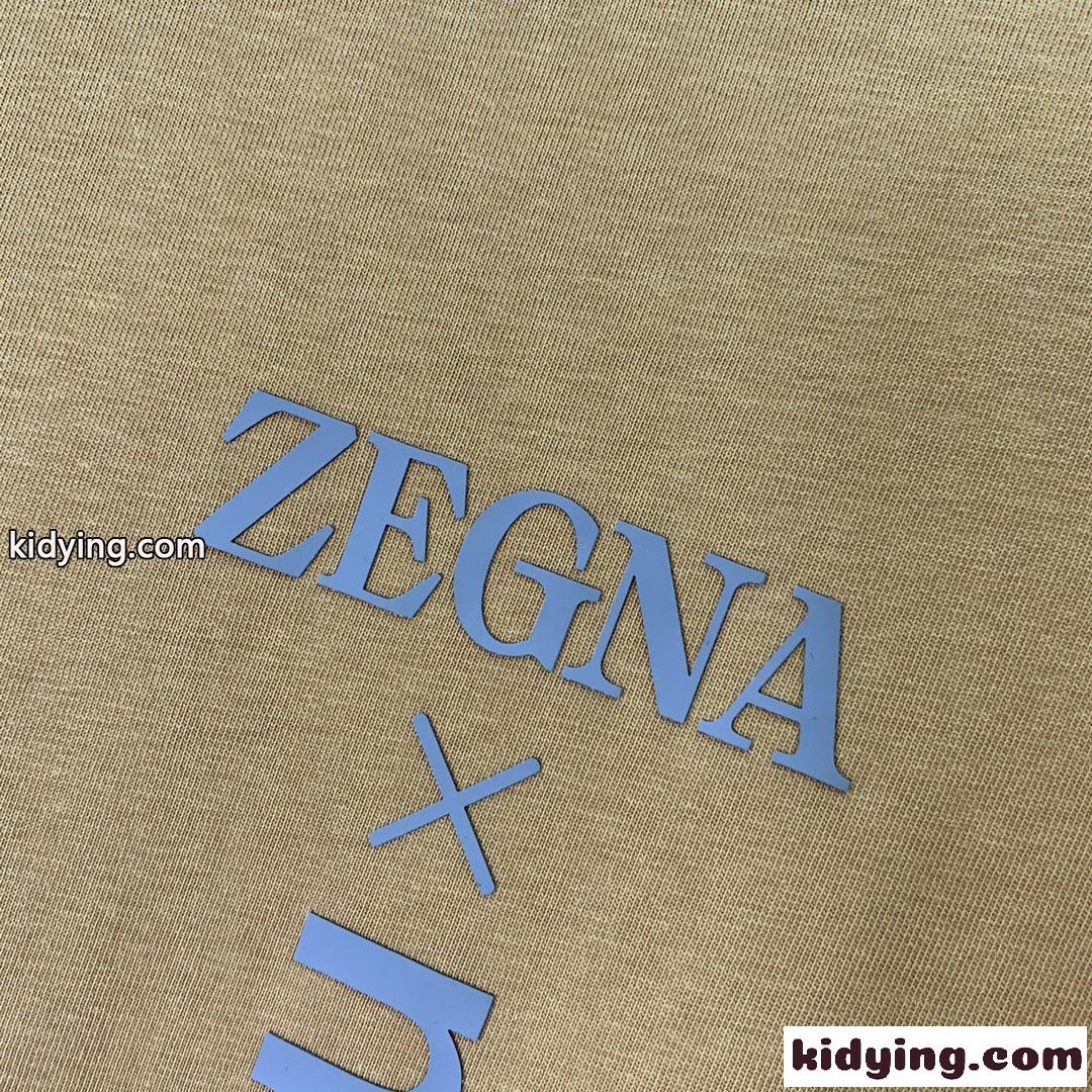 ZEGNA X NORDA プリントコットン 半袖 Tシャツ エルメネジルド・ゼニア Tシャツ コピー-4