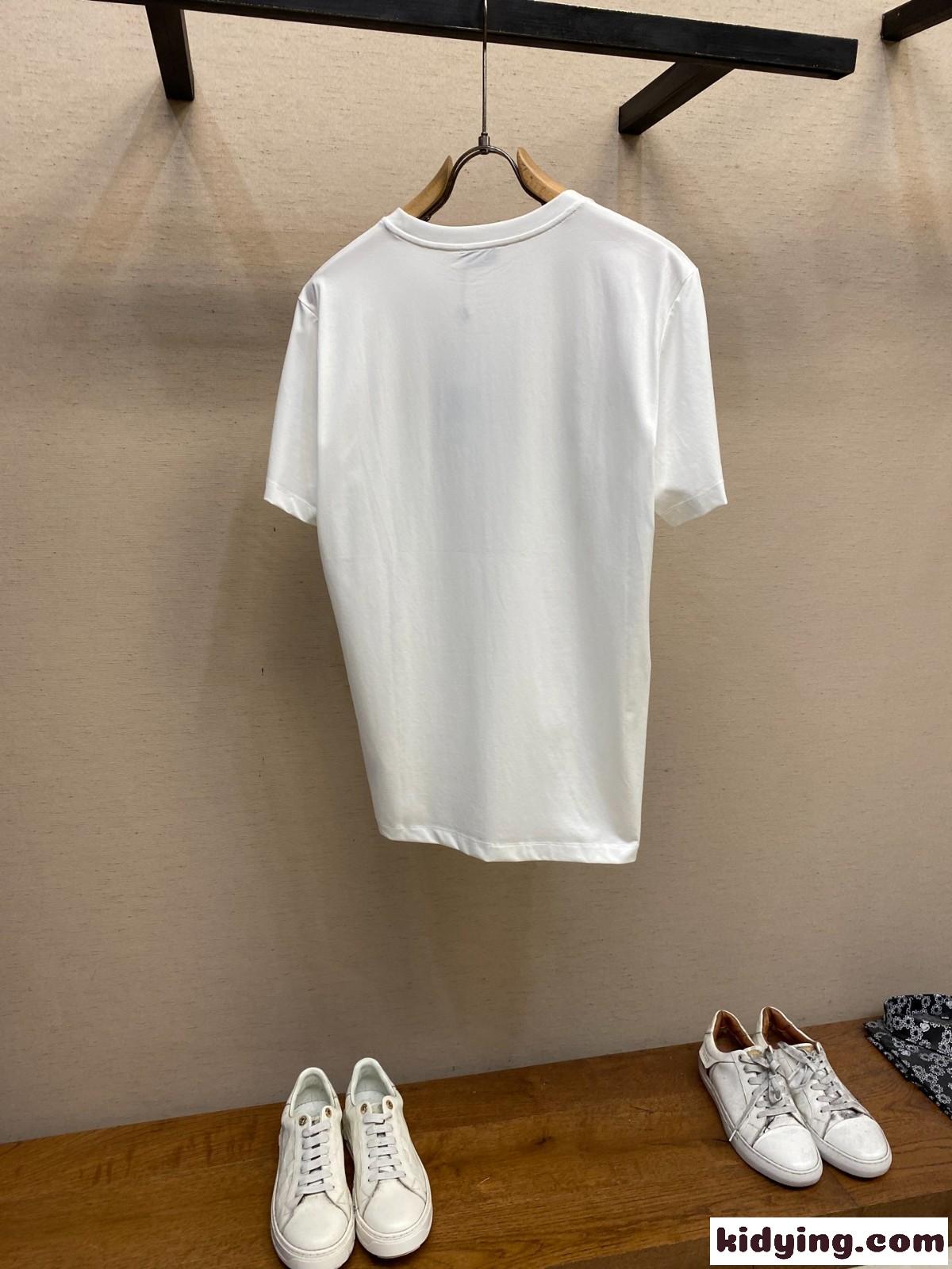 プリント コットン 半袖Tシャツ モンクレール Tシャツ スーパーコピー-0