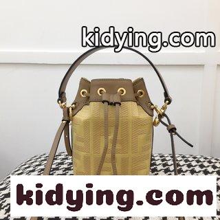 フェンディバッグ セール 天然麦わら素材の布芸は色系の立体刺繍と非常に高級な組み合わせる コピー-0