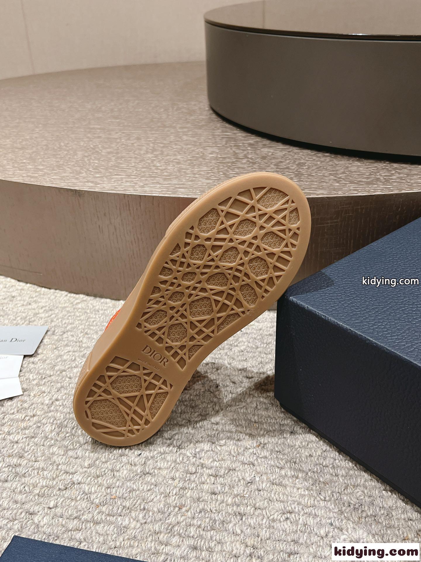 限定 DIOR AND STONE ISLAND B33 スニーカー クリスチャン・ディオール スニーカー スーパーコピー オレンジ-3