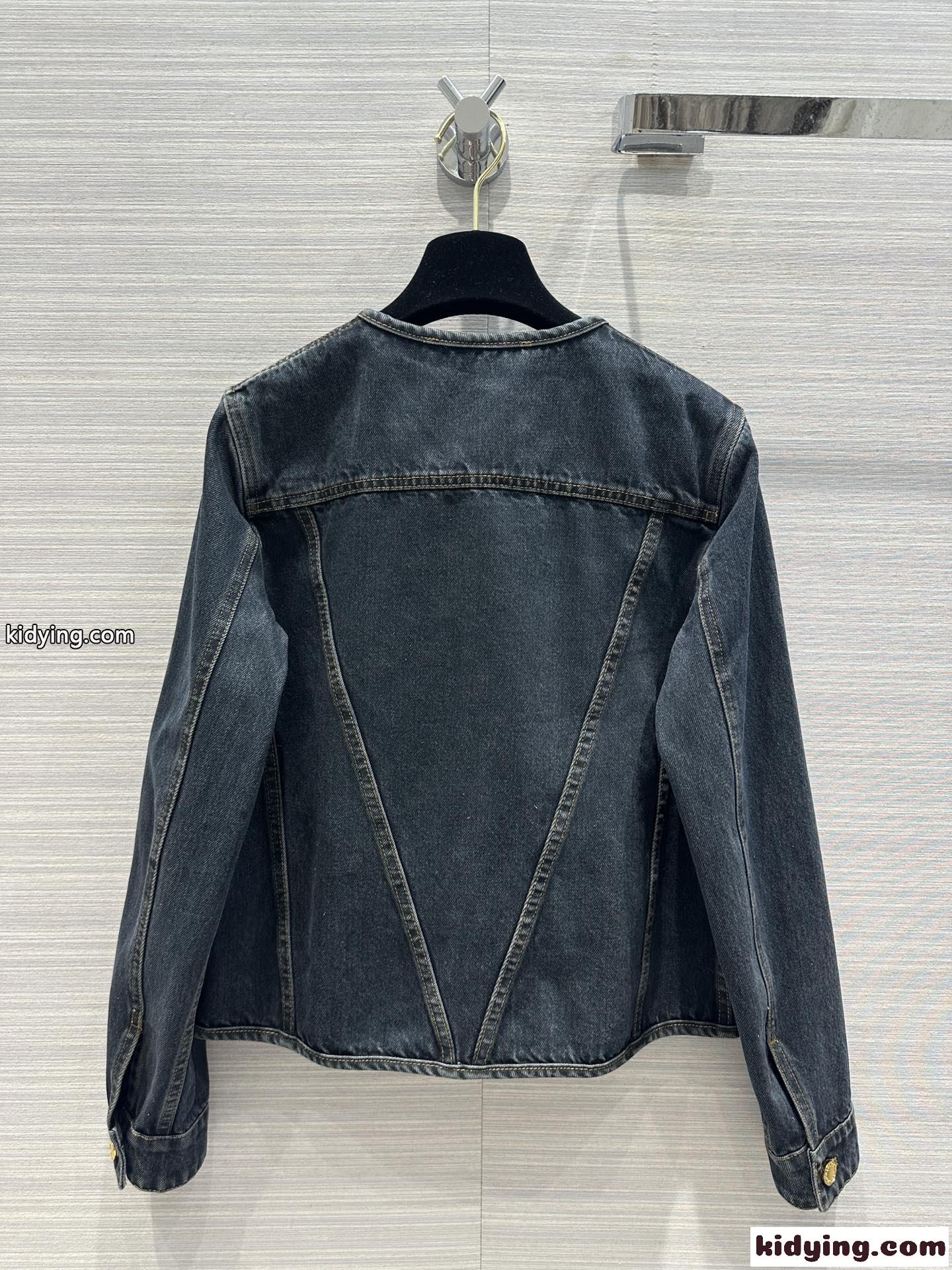 ノーティカルLVパッチデニムジャケット ルイ・ヴィトン ジャケット 偽物-4