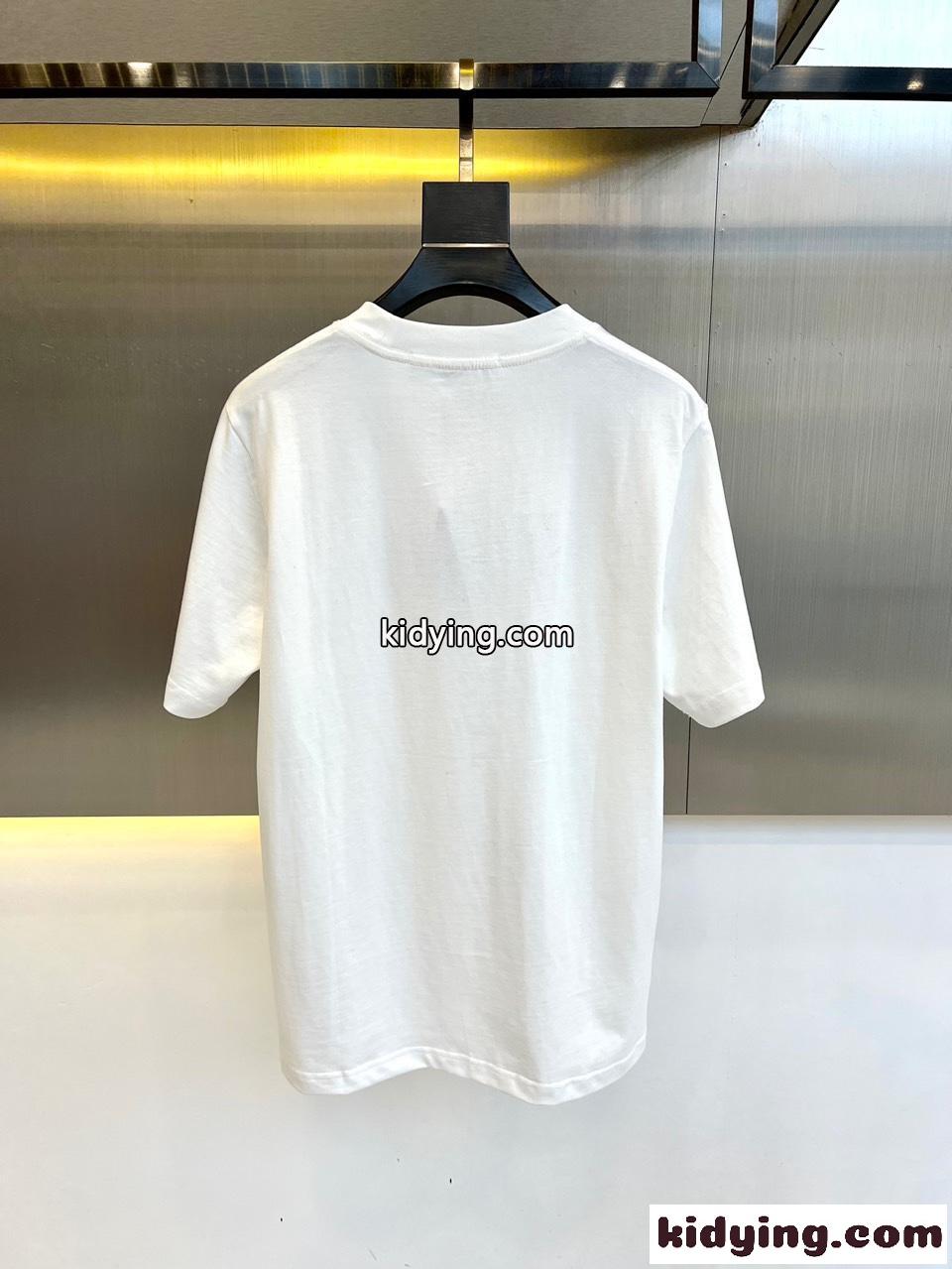 定番 カジュアル ロゴ入り 半袖Tシャツ ジバンシィ Tシャツ コピー ホワイト-4