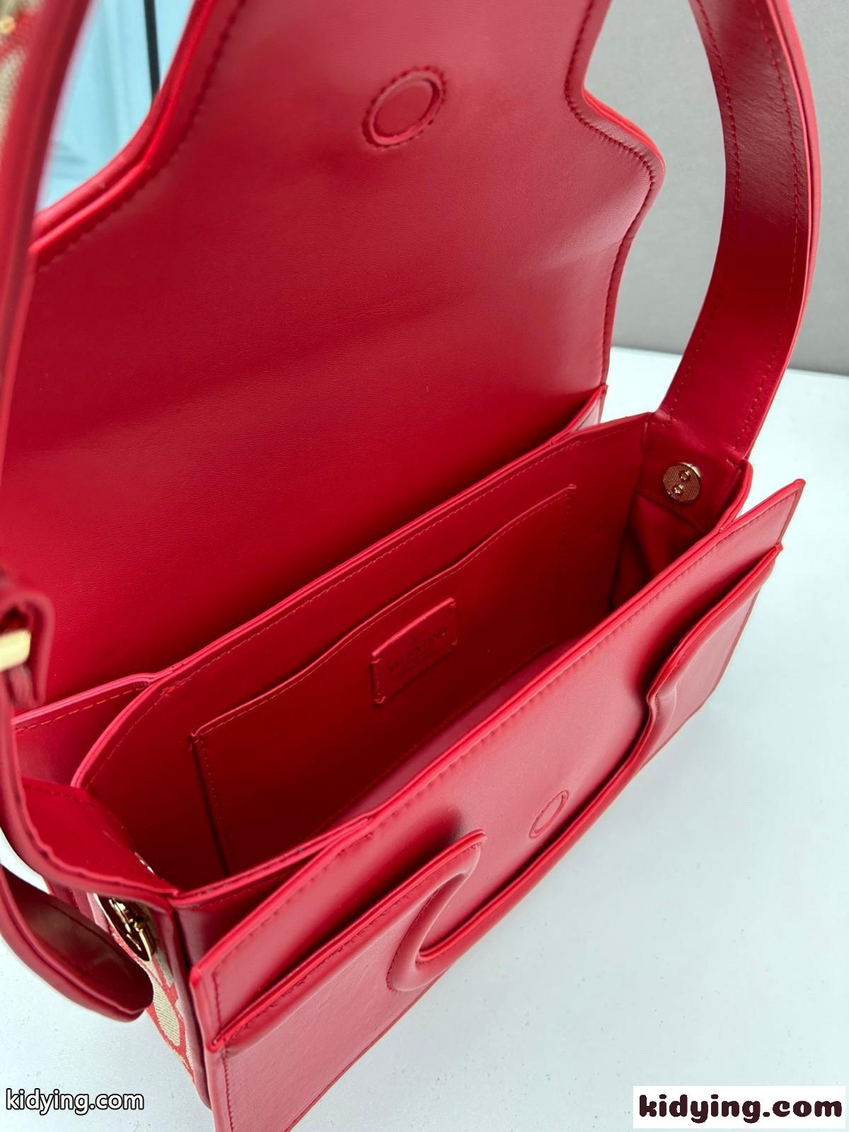 VALENTINO ラ プチ ドゥジエム トワル イコノグラフ スーパーコピー ヴァレンティノ ショルダーバッグ レッド-4