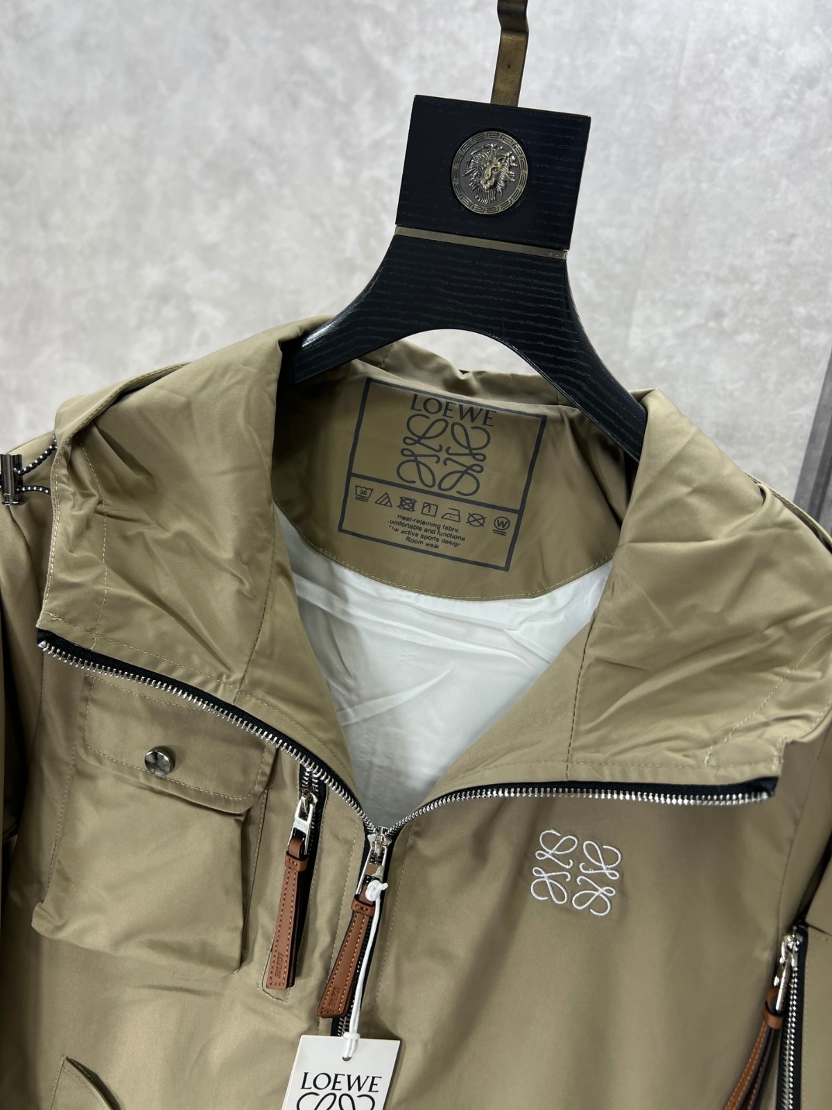 カジュアル かっこいい アナグラム ロエベ ジャケット コピー アウター メンズ-0