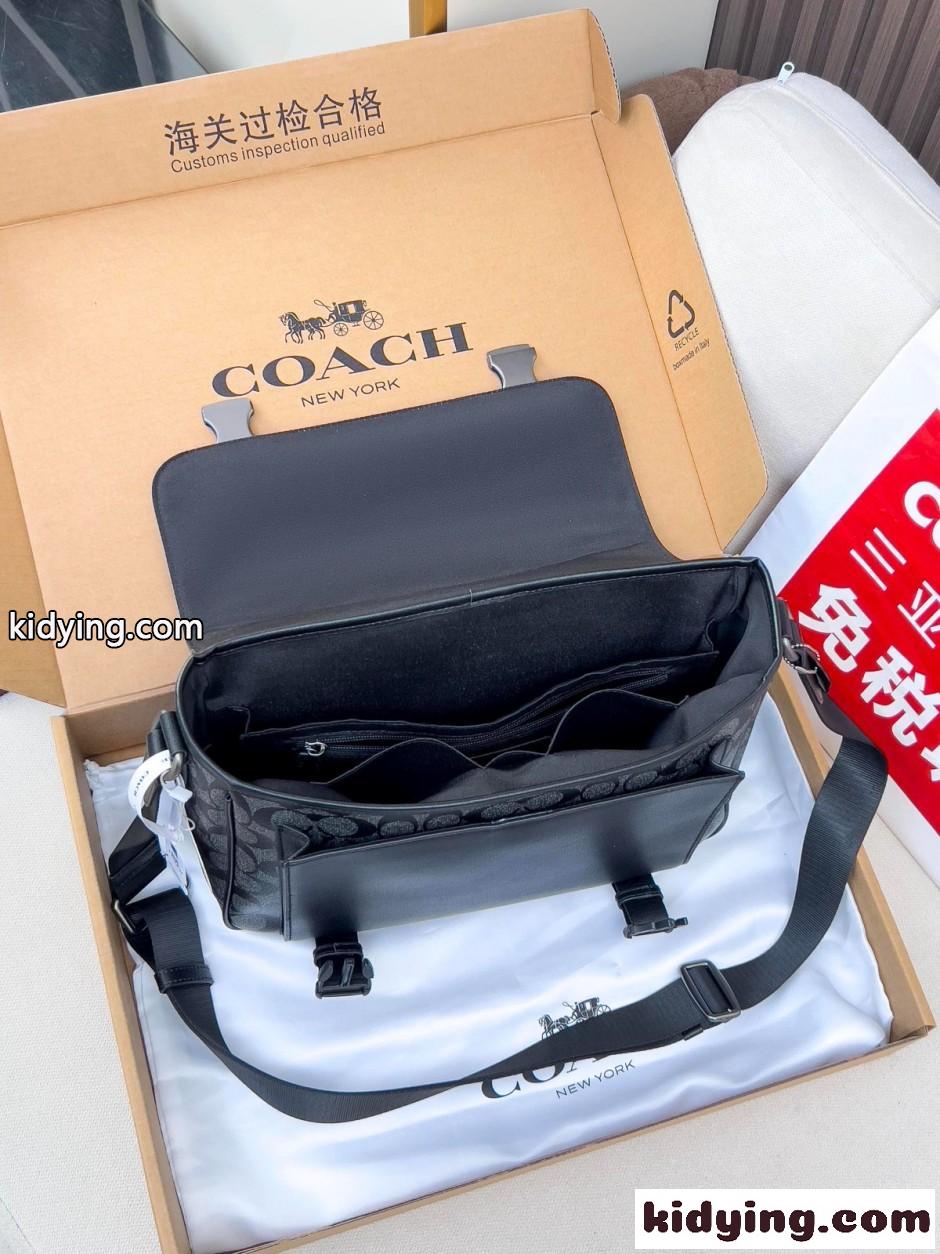コーチ バッグ スーパーコピー スタイリッシュ メンズ メッセンジャーバッグ-4