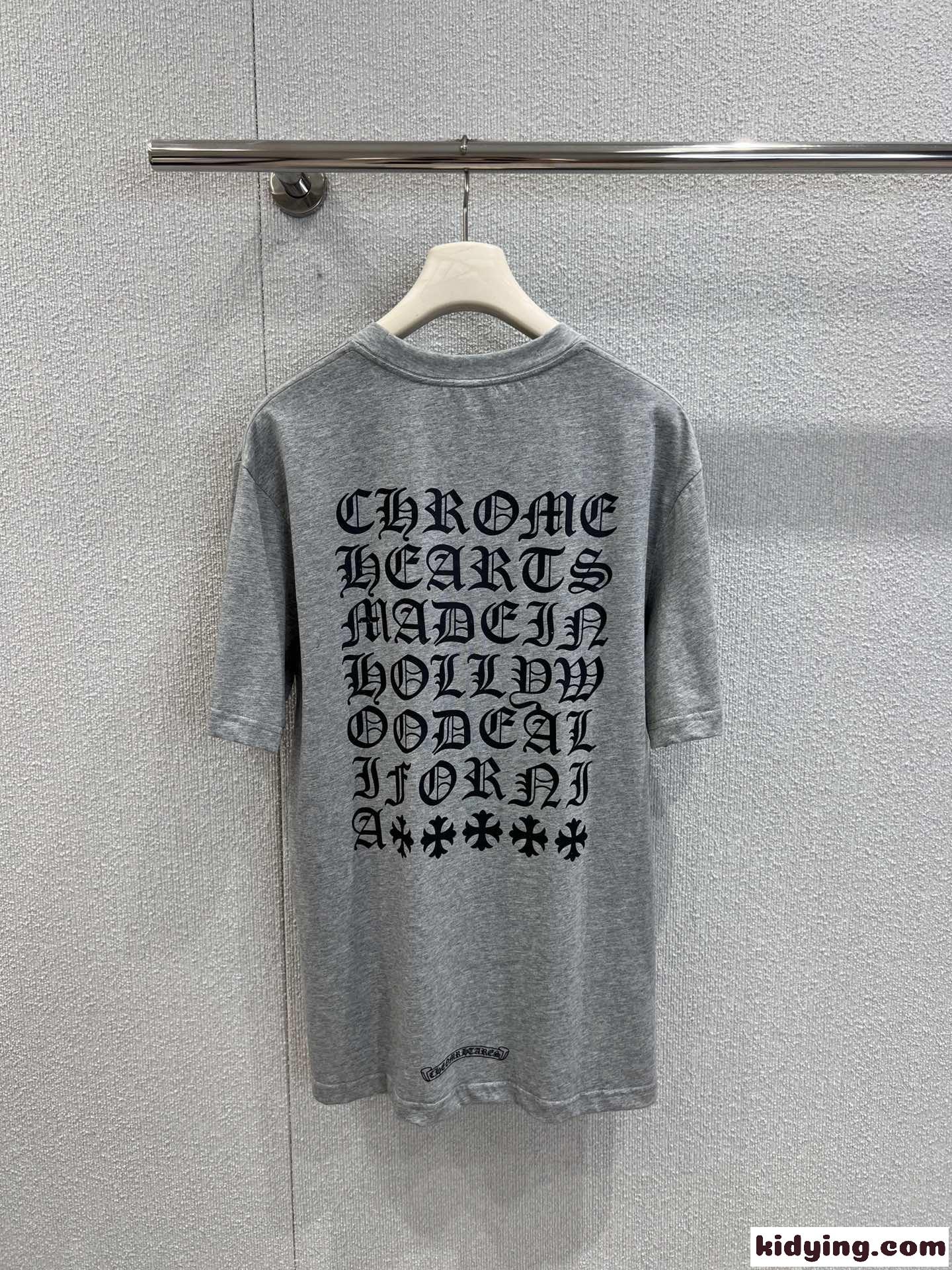 カジュアル ロゴプリント オーバーサイズTシャツ クロムハーツ Tシャツ 偽物-1