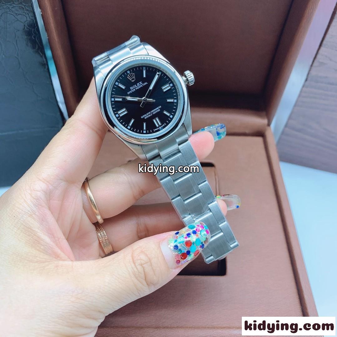 ロレックス 腕時計 革コピー Rolexロレックス・レディース・シリーズ 最新発売 精巧で 恋人を送り 恋人を送り ただこの真の愛は一生輝いている-4