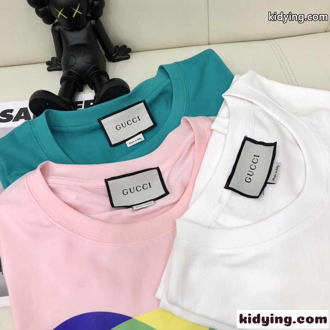 着心地いい おしゃれ カジュアル プリント 人気 グッチ 半袖Tシャツ コピー レディース 春夏 トップス-3