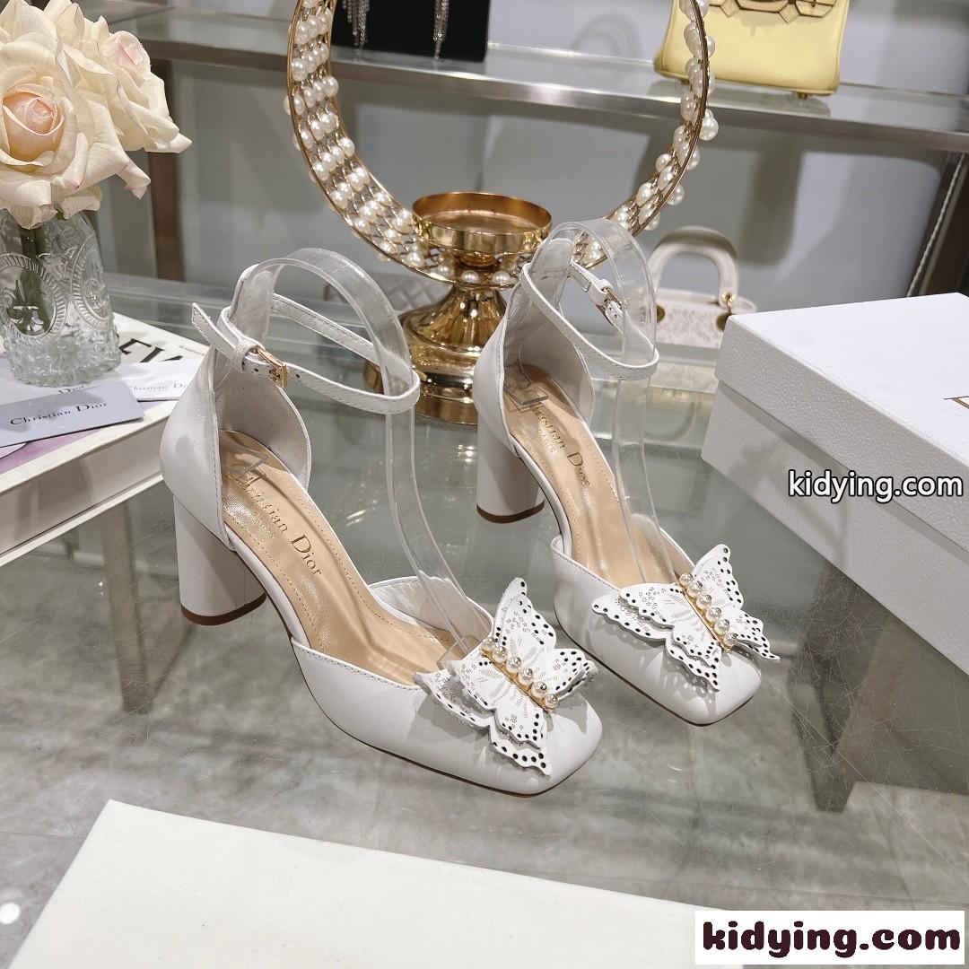 エレガント Dior Tale パンプス クリスチャン・ディオール パンプス コピー ホワイト-1