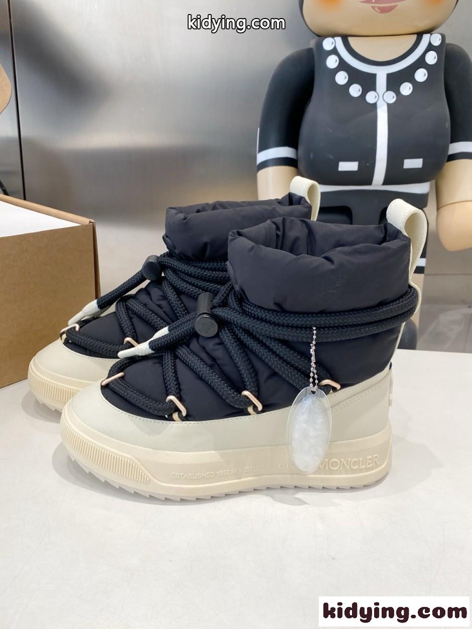 Moncler Altive Mid スノーブーツ モンクレール ブーツ スーパーコピー 人気 おしゃれ ブラック-2