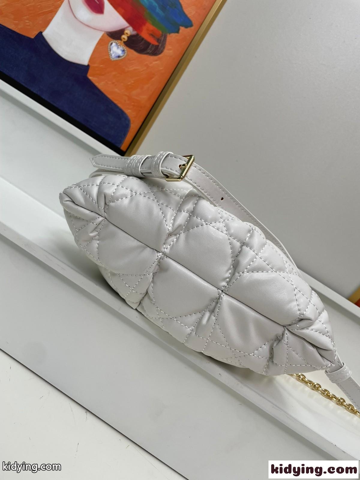 DIOR AMMI スモール バッグ クリスチャン・ディオール バッグ コピー ショルダーバッグ ホワイト-1