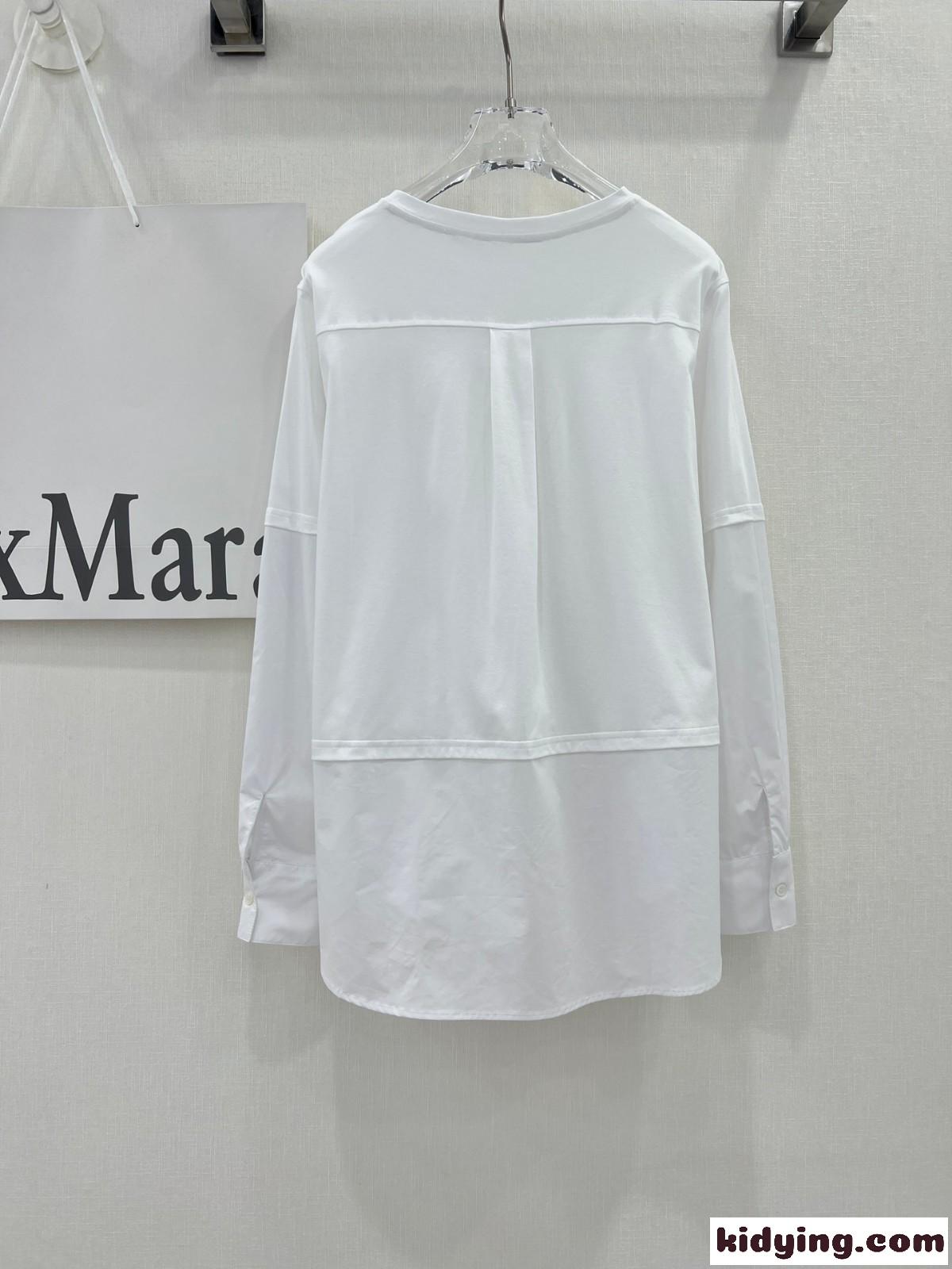 イヴ・サンローラン Tシャツ コピー 長袖Tシャツ カジュアル おしゃれ クルーネック-1