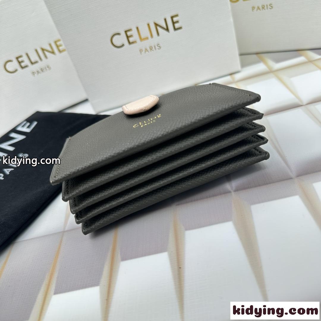 人気 ロゴ セリーヌ CELINE アコーディオン カードホルダー コピー-1