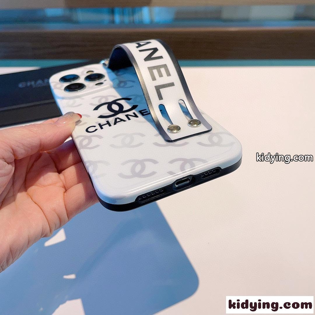 iPhone 14 ケース バンドホルダー シャネル アイフォンケース コピー スマホケース-3