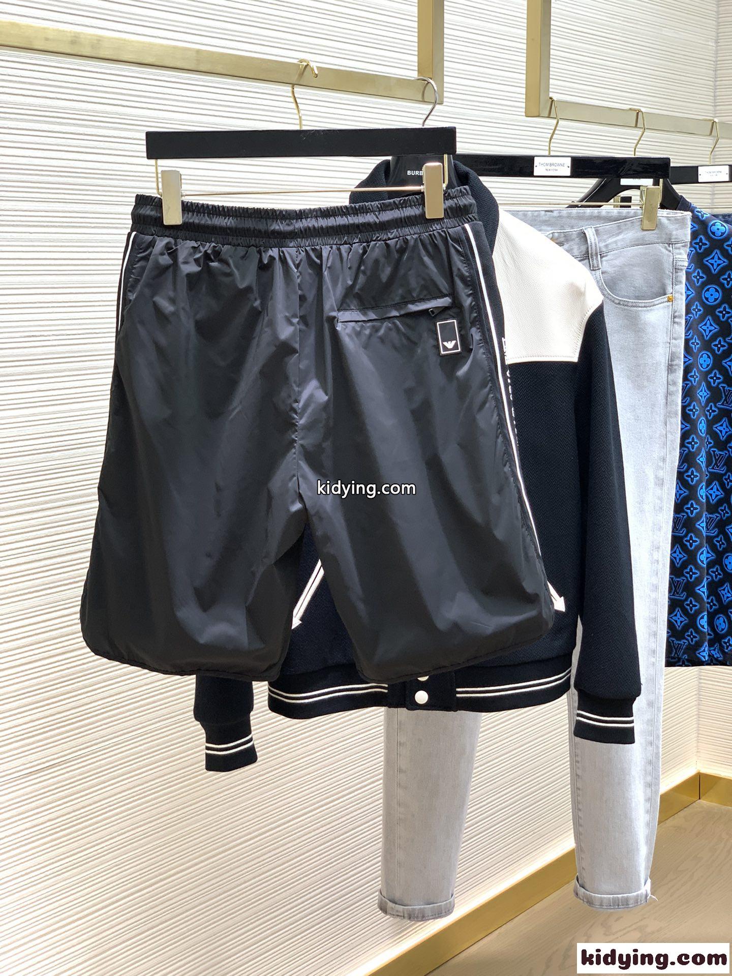 アルマーニ パンツ コピー 夏の定番 カジュアル 快適 メンズ ショートパンツ-4