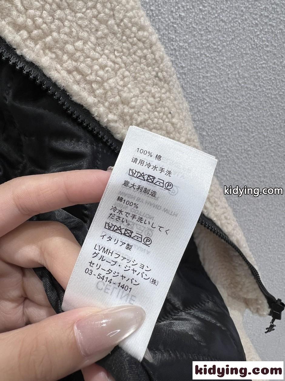 カジュアル おしゃれ フリースジャケット セリーヌ ジャケット コピー ブルゾン-4