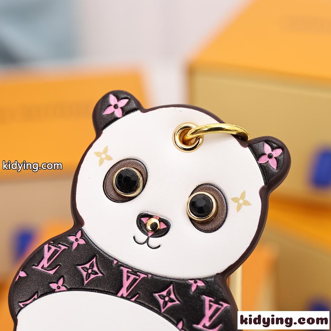 人気 パンダ M00993 ポルト クレ・LV パンダ ルイ・ヴィトン キーホルダー コピー-0