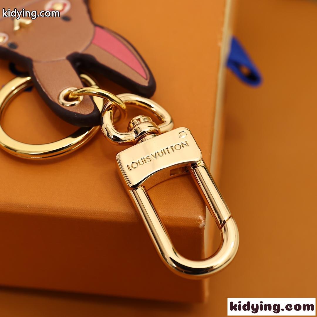 M00994 ポルト クレ・LV バニー ルイ・ヴィトン キーホルダー コピー 可愛い バッグチャーム-0