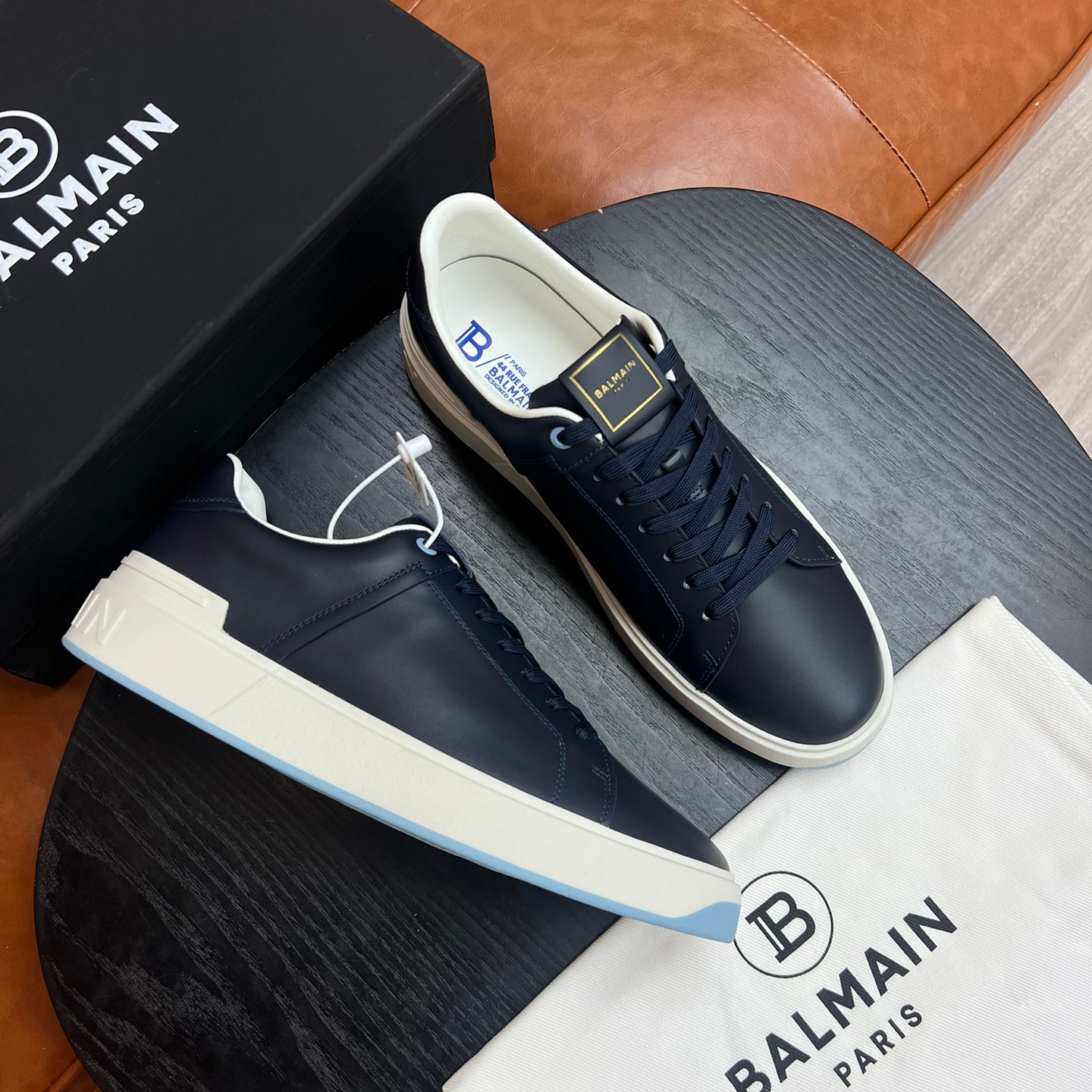バルマン スニーカー コピー 定番 B-Skate ロートップスニーカー-1
