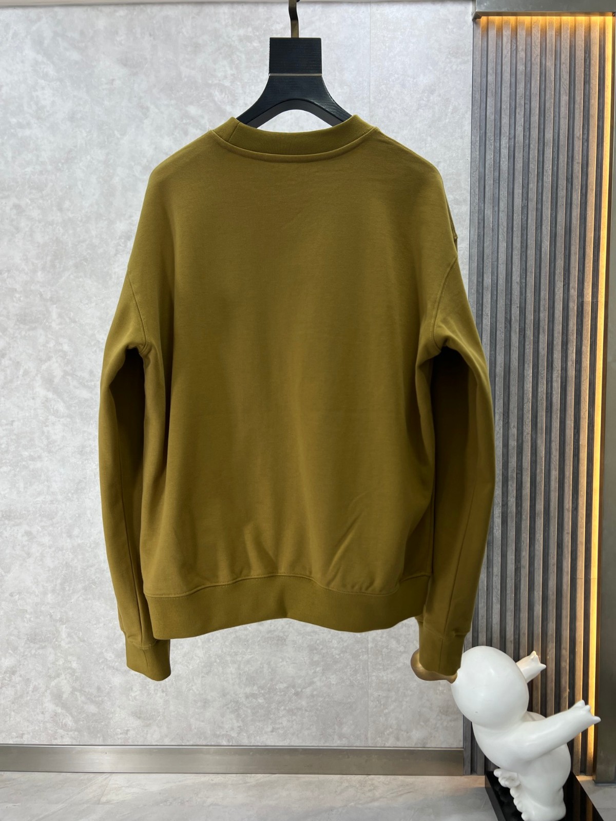 アナグラムポケット クルーネック コットン スウェットシャツ ロエベ Tシャツ コピー-4
