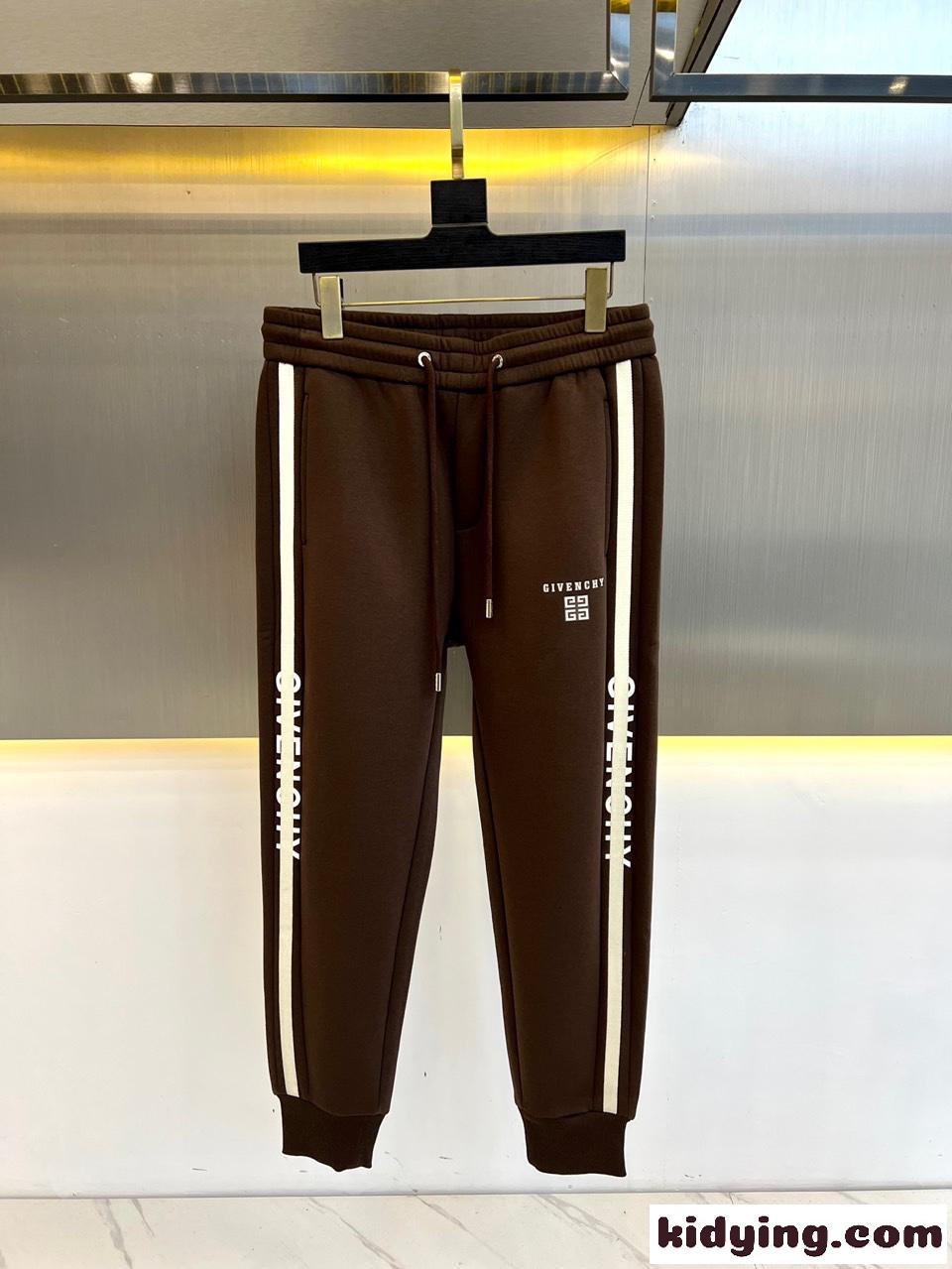 秋冬 裏起毛 厚手 スウェットパンツ ジバンシィ パンツ コピー メンズ-1
