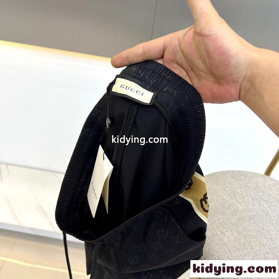 グッチ パンツ コピー メンズ カジュアル 人気 ナイロン インターロッキングG ショートパンツ-3