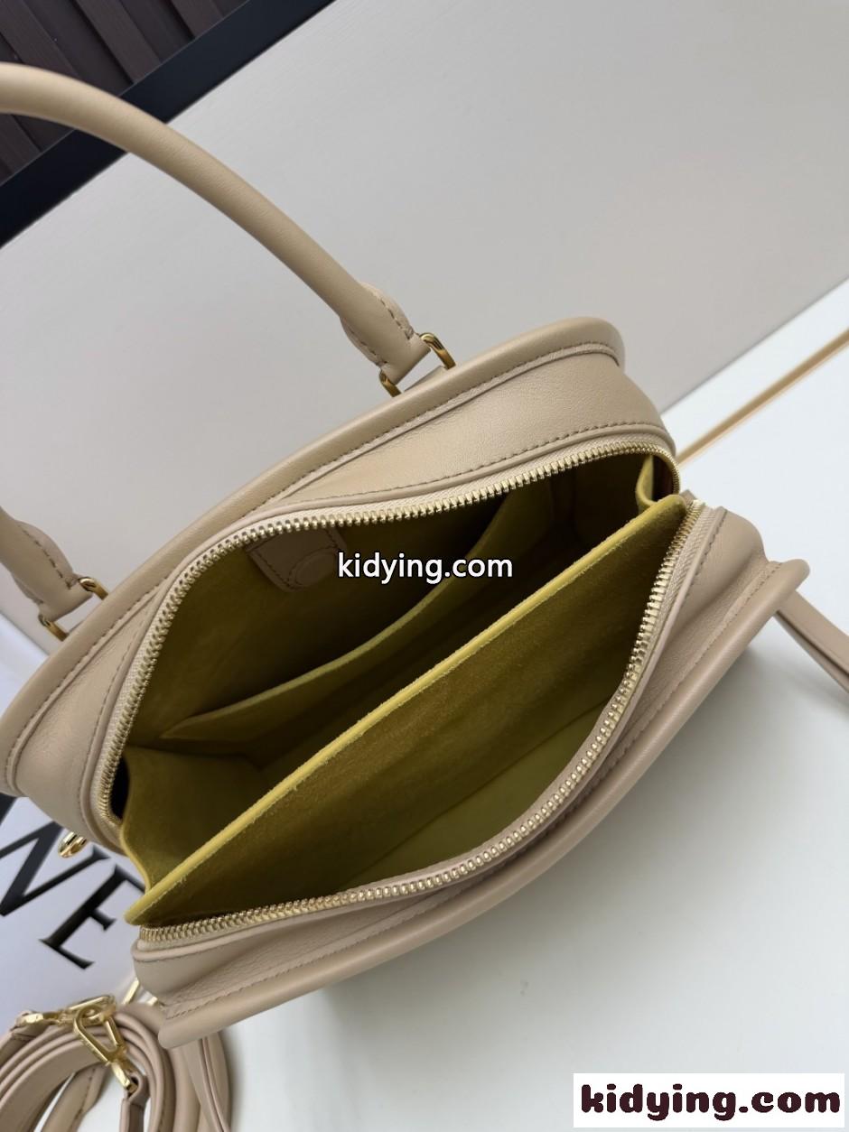 人気 LOEWE アマソナ180バッグ スモール ロエベ スーパーコピー ベージュ-4