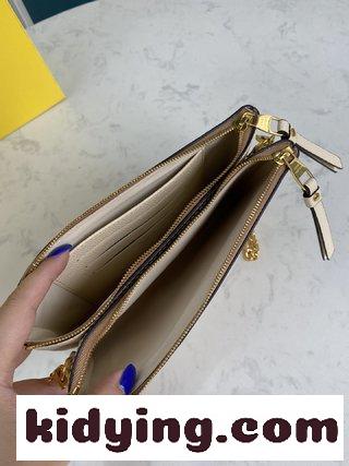 LV Crafty抽象芸術を取り入れ 新しいPochette Double Zipチェーンバッグを一新 ルイヴィトン バッグ コピー-0
