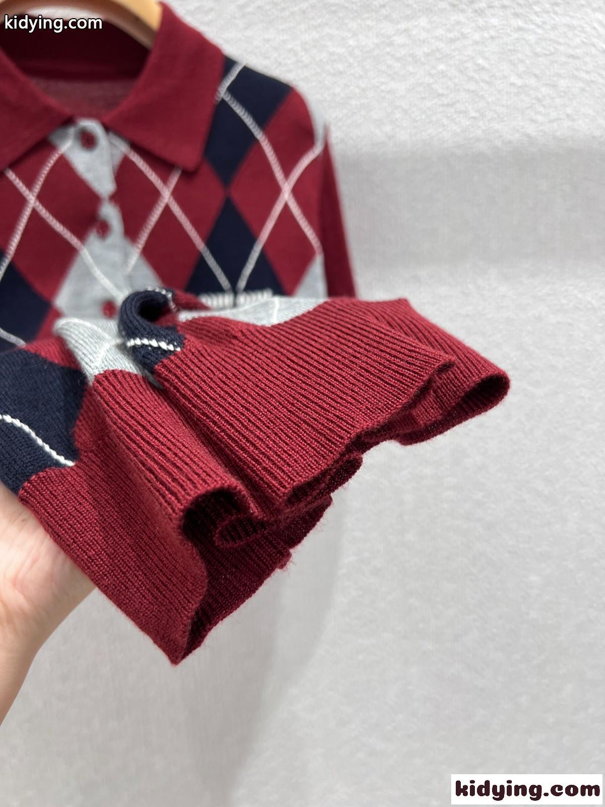 カシミヤ ニット ポロシャツ ミュウミュウ スーパーコピー ショートスリーブ-3