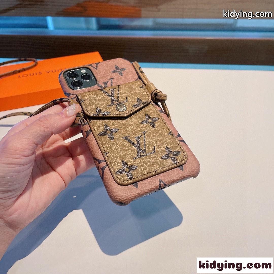 ショルダー付き カード収納 ルイ・ヴィトン スマートフォンケース コピー アイフォンケース-4
