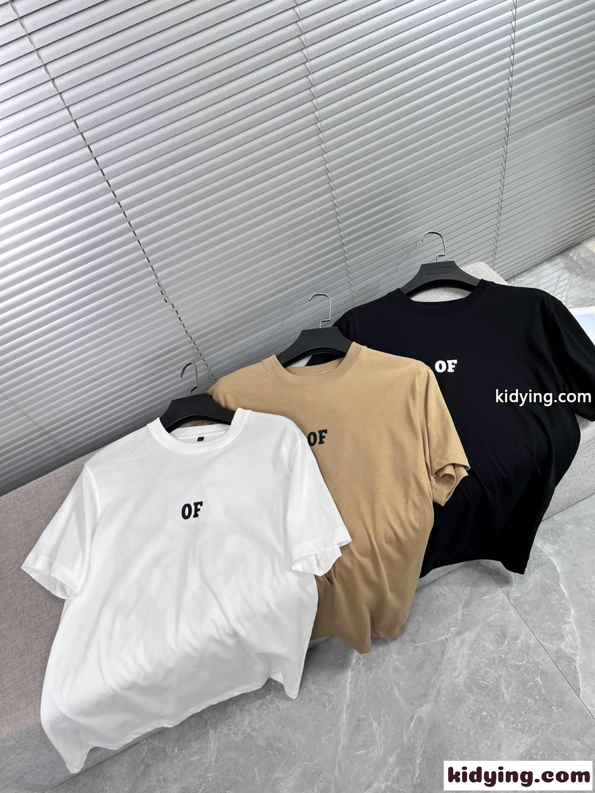 シンプル おしゃれ クルーネック コットン 半袖 オフホワイト tシャツ コピー-4