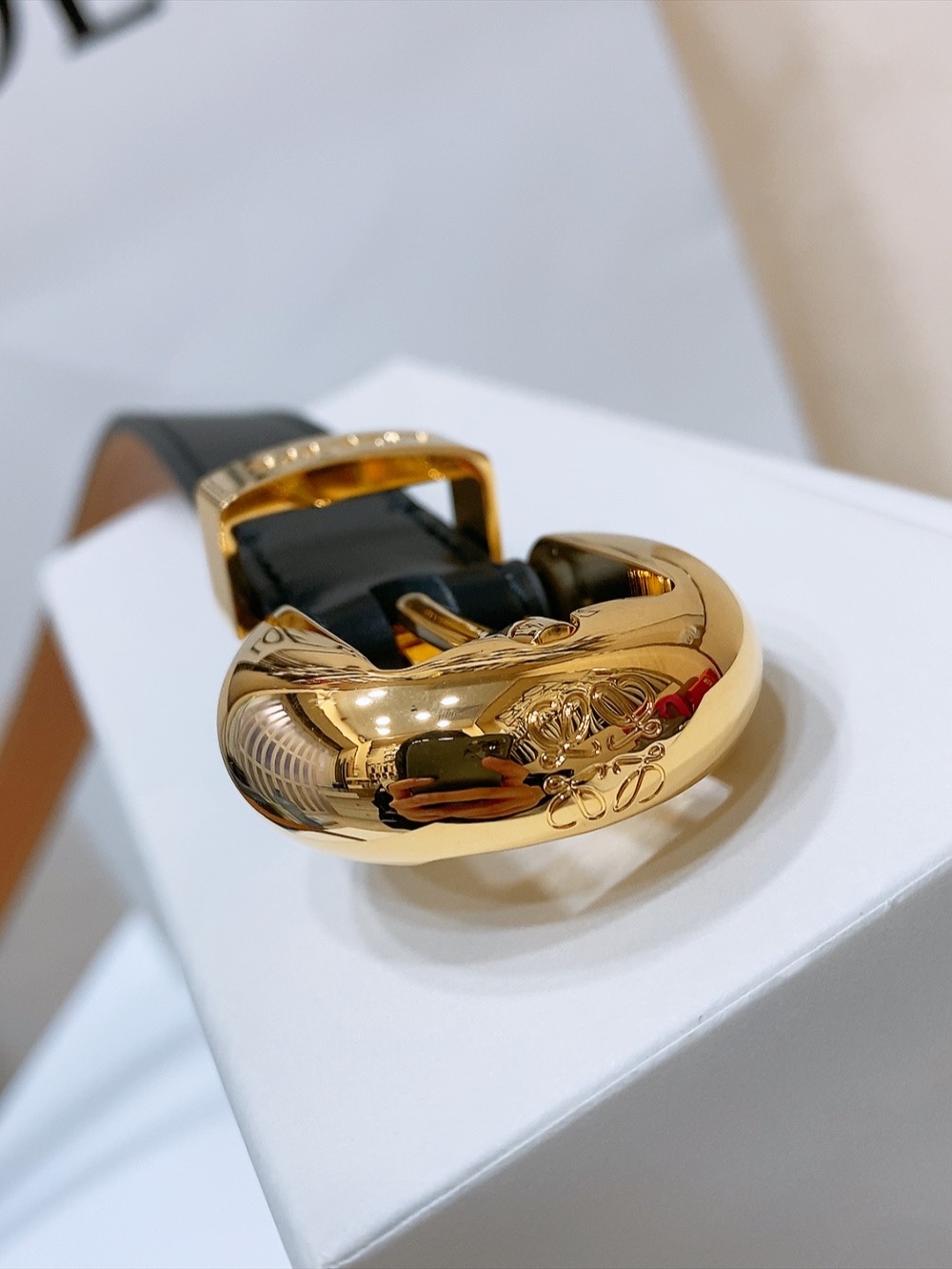 洗練された 上品 合わせやすい ロエベ ベルト コピー レディースベルト-4
